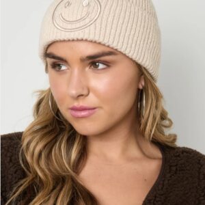 bonnet souriant pour femme